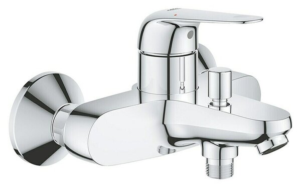 Grohe QuickFix Slavina za kadu Swift (Srebrna, Blještav)