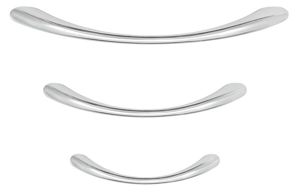 Ručkica E002 krom sjaj više veličina 64 mm