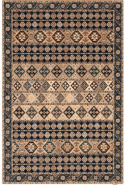 Smeđi vuneni tepih 170x240 cm Astrid – Agnella