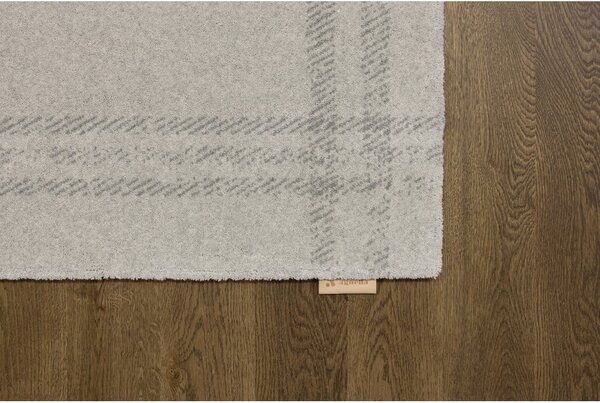 Krem vuneni tepih 160x240 cm Calisia M Grid Rim – Agnella