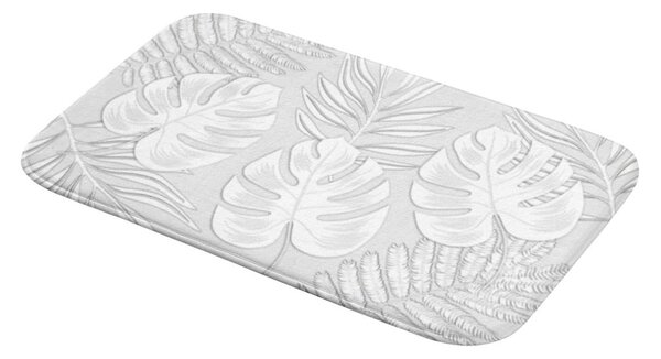 Svijetlo siva kupaonska prostirka 45x75 cm Amber – douceur d'intérieur