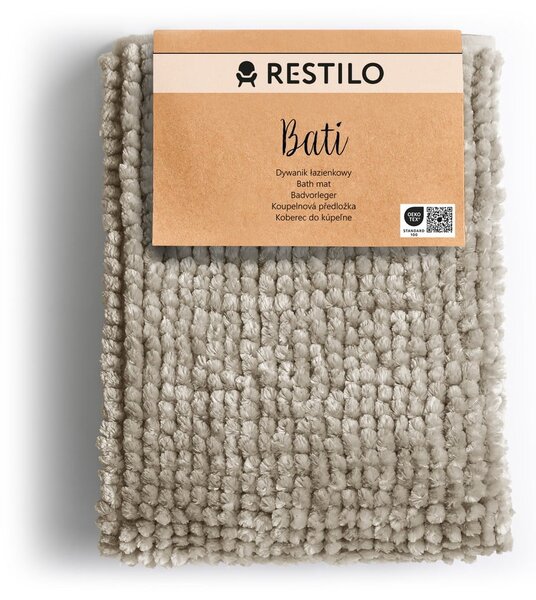 Bež kupaonska prostirka 70x120 cm Bati – Restilo