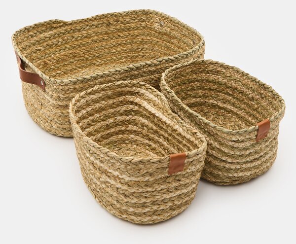 Sinsay - Set pletenih košara za pohranu 3 pack