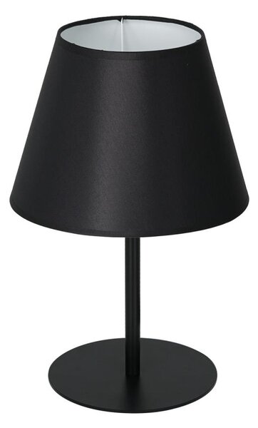 Stolna lampa ARDEN 1xE27/60W/230V pr. 20 cm crna/bijela