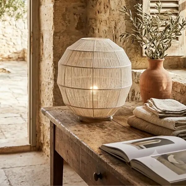 Stolna lampa Marea White
