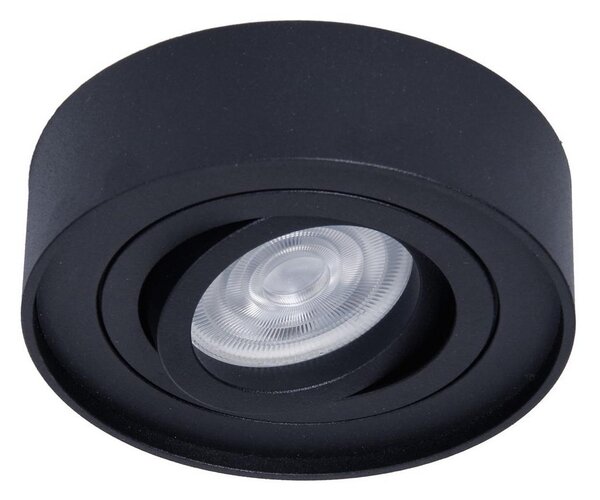 Reflektorska svjetiljka NUSA 1xGU10/25W/230V okrugli crna