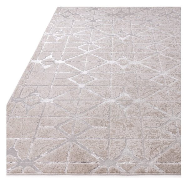 Tepih u srebrno-rozoj boji 150x80 cm Aurora - Asiatic Carpets
