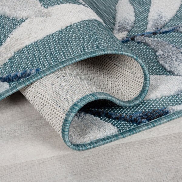 Plavi vanjski tepih 290x200 cm Willow - Flair Rugs