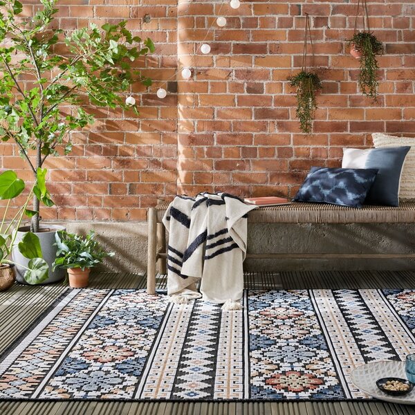 Plavi vanjski tepih 170x120 cm Aster - Flair Rugs