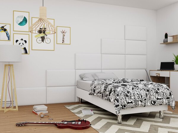 Zondo.hr Tapeciran zidni panel Pazara 70x40 (ekokoža soft 017 (bijela))). 1054351