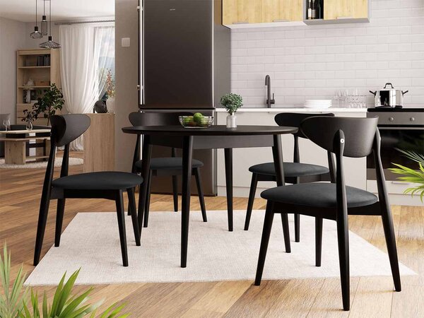 Blagovaonska stolica ST80 Mirjan Stela (crna)