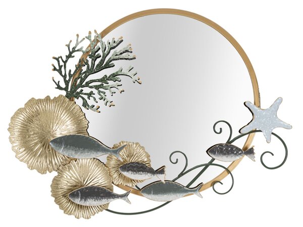 Zidno ogledalo Fish