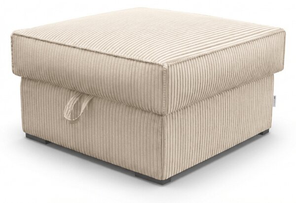Krem tabure SMART COSARO s prostorom za odlaganje 65x65 cm