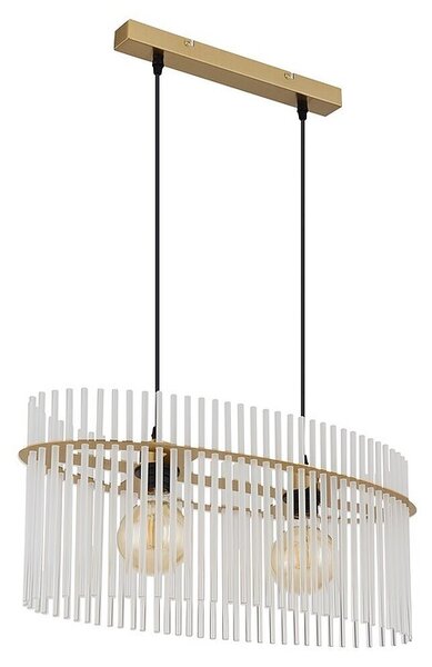 Globo Viseća svjetiljka Gorley (60 W, E27, D x Š x V: 600 x 230 x 1.400 mm, Zlatna)