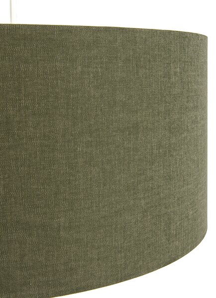 Zidna svjetiljka bijela sa zelenom sjenilom 50 cm - Combi 1