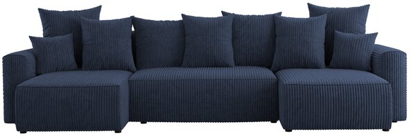 Zondo.hr Kutna garnitura Denia U (tamnoplava). Akcija -20%. 1133140