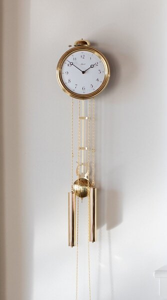 Zidni sat Brass Lyra Bell