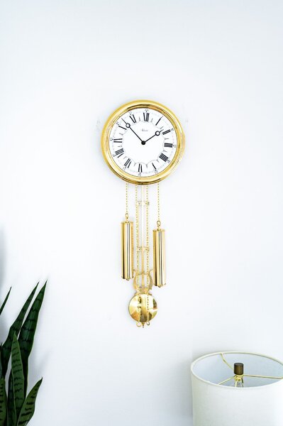 Zidni sat Majestic Brass Melody