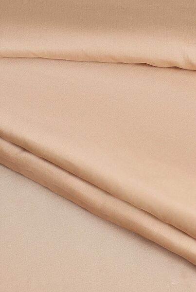 Posteljina s plahtom Saten Simply Mustard 140x200