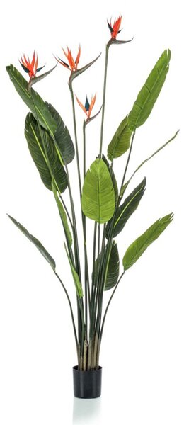 Umjetna strelitzia s cvjetovima 150 cm - 121 - 150 cm