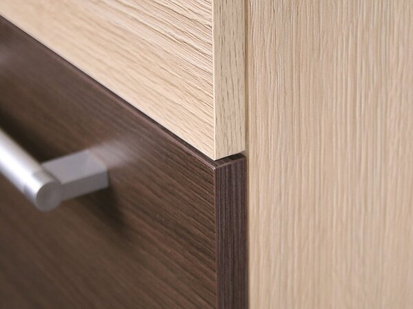 Kuhinjski set Mode Dark 126, 220cm, Laminirani iveral