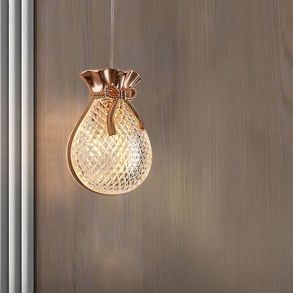 Viseća stropna lampa LHJ107-1CP light rose gold