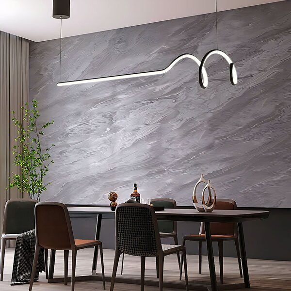 Viseća lampa LHJ030-CP 120 cm CRNA