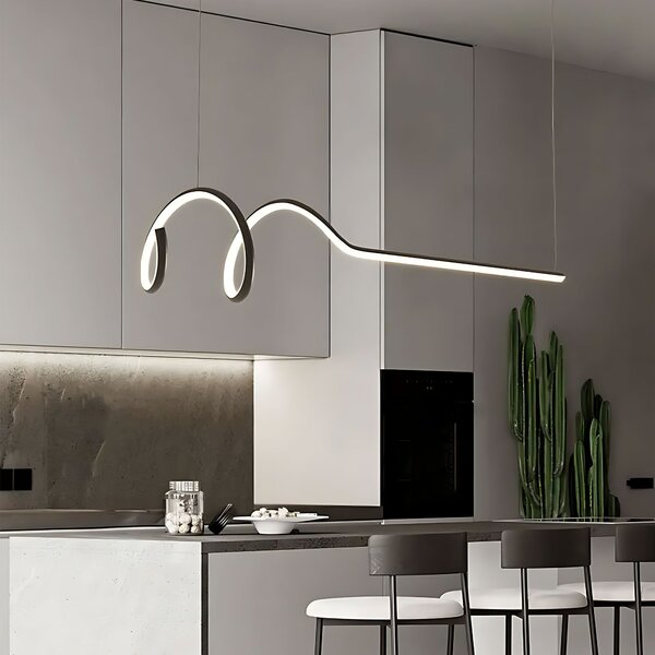Viseća lampa LHJ030-CP 120 cm CRNA