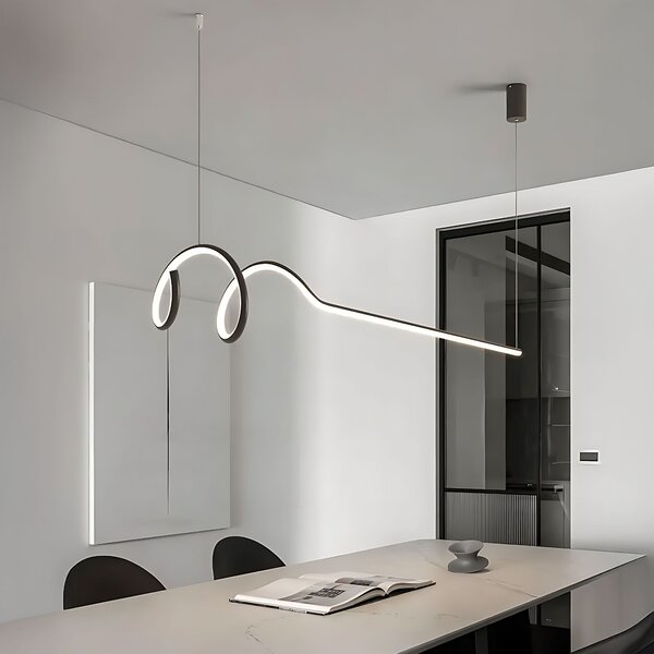 Viseća lampa LHJ030-CP 120 cm CRNA