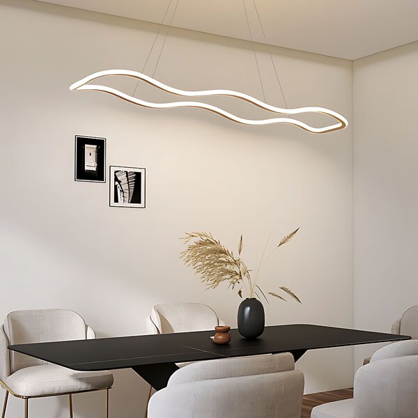 LED VISEĆA STROPNA SVJETILJKA LHJ027-CP 100 cm zlatna