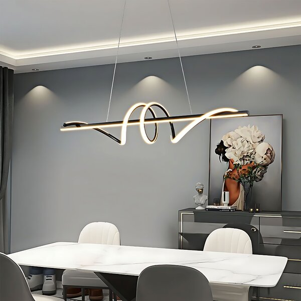 Lampa wisząca LHJ023-CP 120 cm BLACK