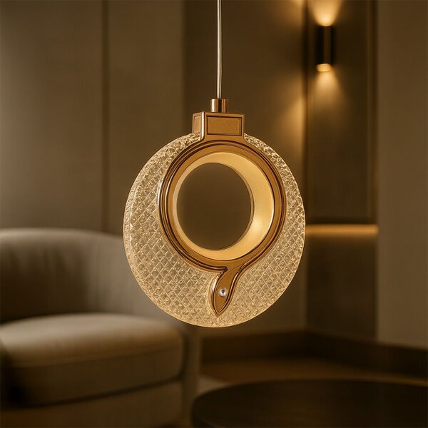 Viseća Kristalna Lampa LHJ110-1CP LIGHT ROSE GOLD