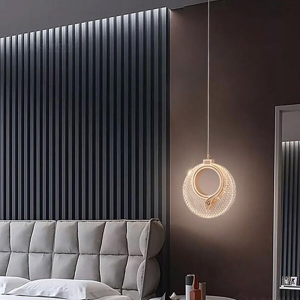 Viseća Kristalna Lampa LHJ110-1CP LIGHT ROSE GOLD