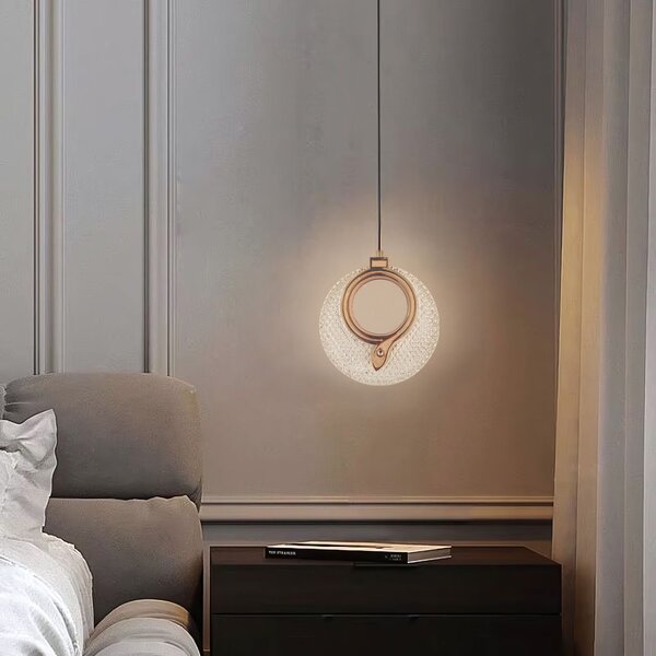 Viseća Kristalna Lampa LHJ110-1CP LIGHT ROSE GOLD