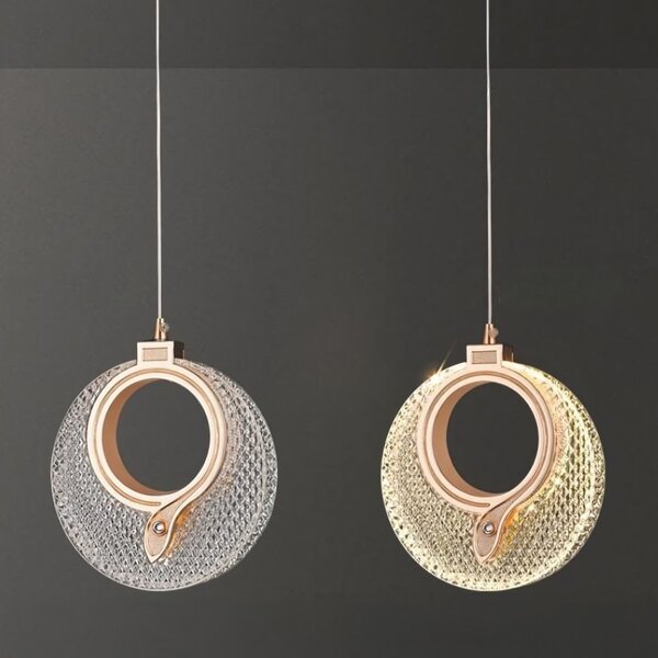 Viseća Kristalna Lampa LHJ110-1CP LIGHT ROSE GOLD