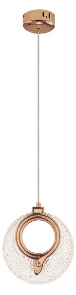Viseća Kristalna Lampa LHJ110-1CP LIGHT ROSE GOLD