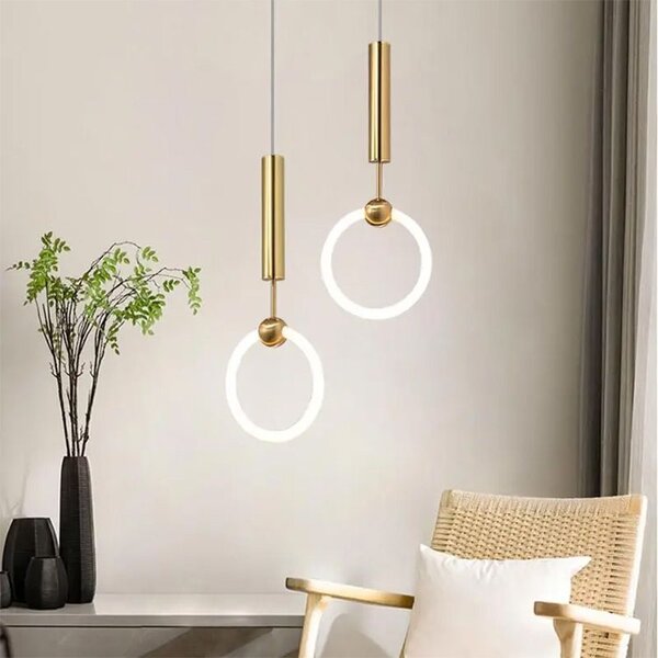Viseća LED lampa LHJ059-1CP Brush Gold