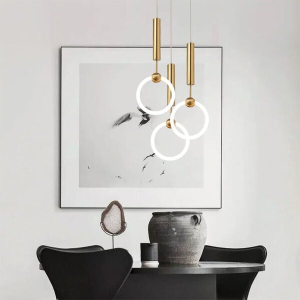 Viseća LED lampa LHJ059-1CP Brush Gold