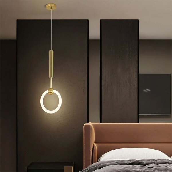 Viseća LED lampa LHJ059-1CP Brush Gold
