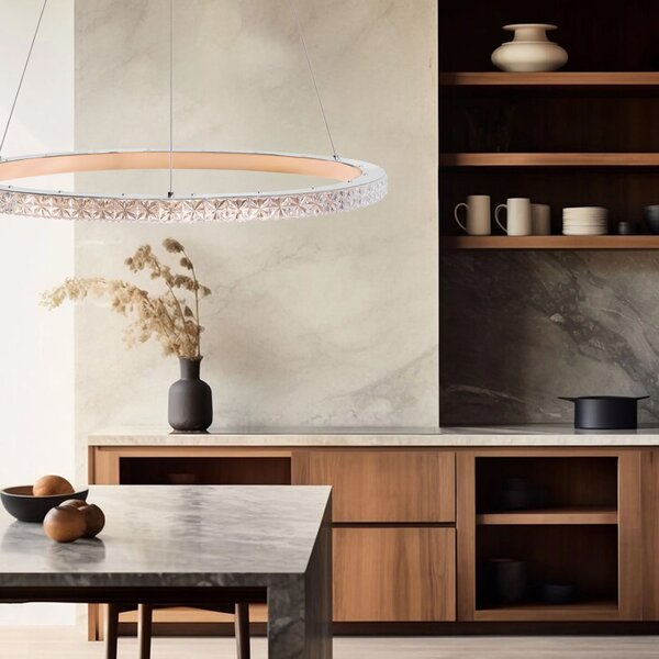 LED svijetiljka MS009-CP ROSE GOLD 59cm