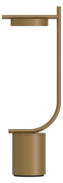 GRUPA Grupa Igram LED punjiva stolna lampa, mesing, 40 cm, IP44, prigušiva, Zlato / mjed, Dnevni boravak/blagovaonica, Aluminij