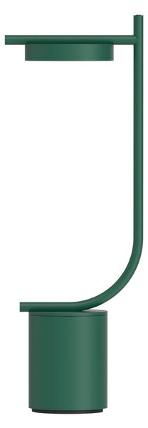 GRUPA Grupa Igram LED punjiva stolna lampa, zelena, 40 cm, IP44, prigušiva, Zelena, Dnevni boravak/blagovaonica, Aluminij