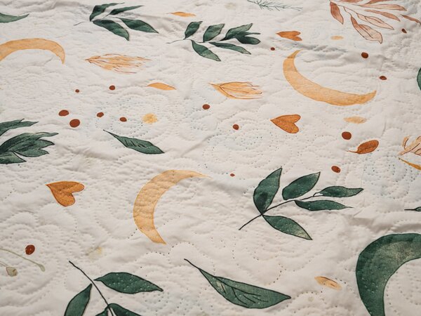 Prekrivač za krevet BOHO MOON, krem boje Dimenzije: 170 x 210 cm