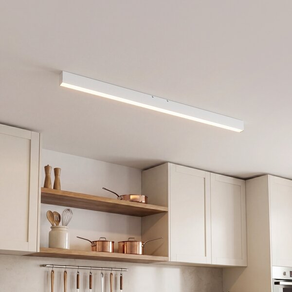 Stropna svjetiljka bijela uklj. LED 3-stupanjsko prigušivanje 2700-4000K s dip prekidačem - Keane