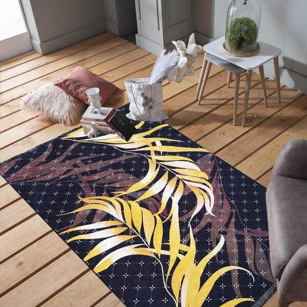 Protuklizni tepih s prekrasnim uzorkom Širina: 80 cm | Duljina: 150 cm
