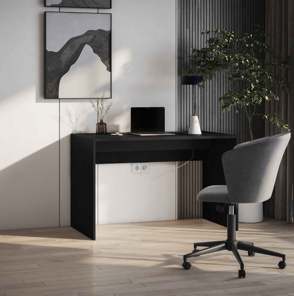 Radni stol NEVY 120x60 cm, crni