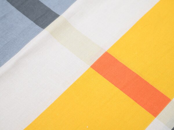 Posteljina od Renforcé pamuka ORANGE KUBE šarena Dimenzije posteljine: 70 x 90 cm | 140 x 200 cm