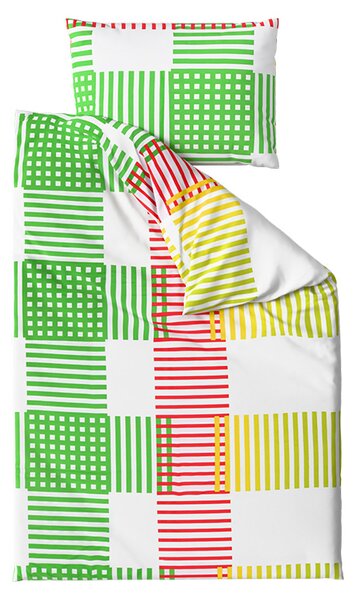 Posteljina od mikrosatena JELANO, šarena Dimenzije posteljine: 70 x 90 cm | 140 x 200 cm