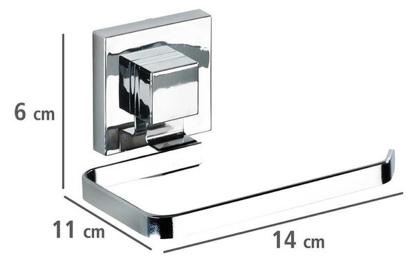 Samostojeći držač toaletnog papira Wenko Vacuum-Loc Quadrio, kapaciteta do 33 kg