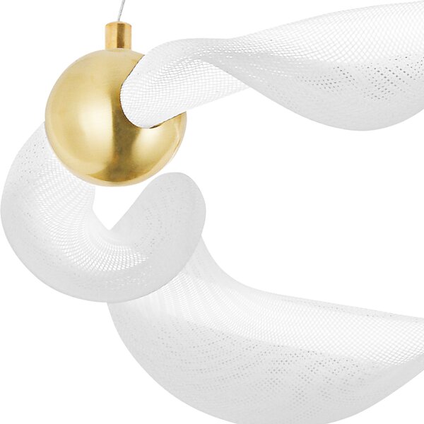 LED svijetiljka G010-CP WHITE/GOLD
